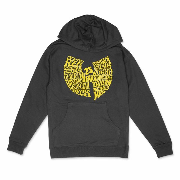 Wu-Tang Hoodie 25 Years puff print to match JORDAN 4 Lightning CT8527-700 - Picture 2 of 6